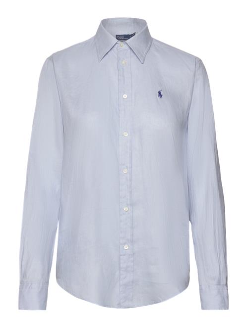 Classic Fit Linen Shirt Polo Ralph Lauren Blue