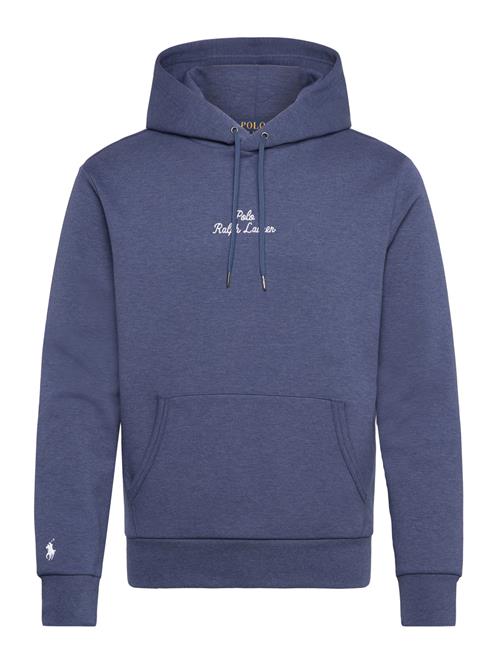 Logo Double-Knit Hoodie Polo Ralph Lauren Blue