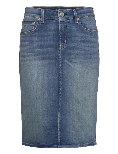 Denim Skirt Lauren Ralph Lauren Blue