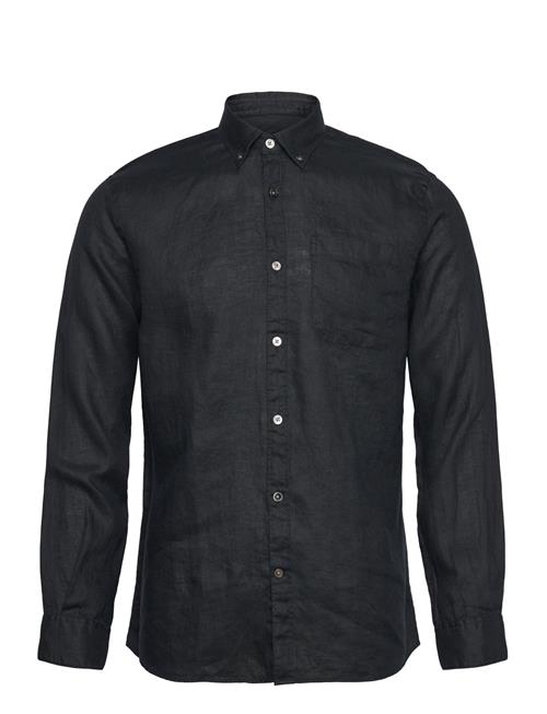 Pure Linen L/S Shirt Lindbergh Black