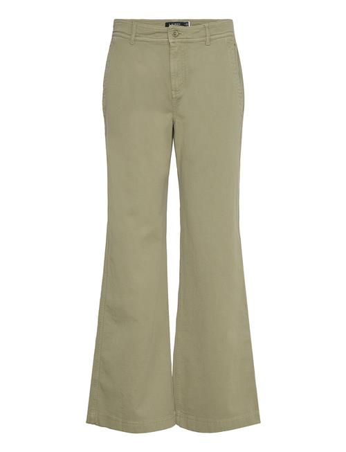 Cotton Twill Wide-Leg Pant Lauren Ralph Lauren Green