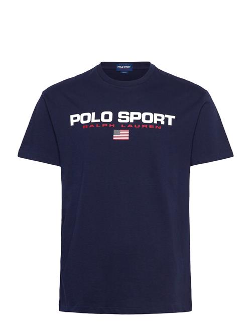 Classic Fit Polo Sport Jersey T-Shirt Polo Ralph Lauren Navy