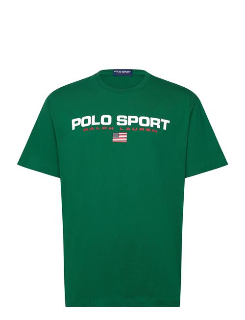 Classic Fit Polo Sport Jersey T-Shirt Polo Ralph Lauren Green