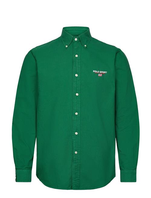 Classic Fit Polo Sport Oxford Shirt Polo Ralph Lauren Green
