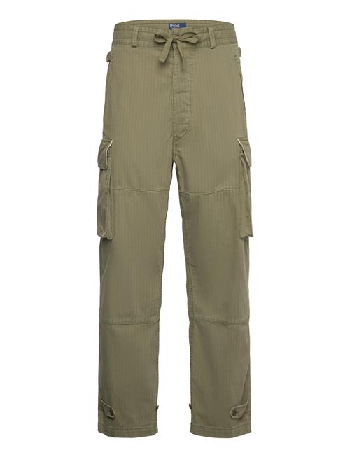 Relaxed Fit Herringb Twill Cargo Pant Polo Ralph Lauren Khaki
