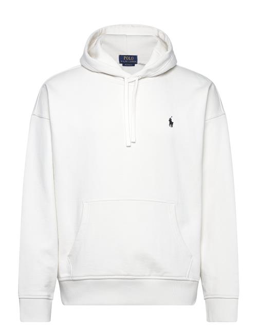 Relaxed Fit Logo Fleece Hoodie Polo Ralph Lauren White