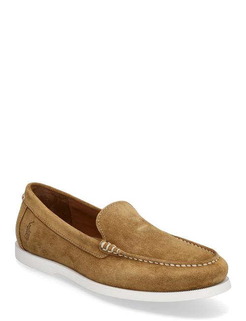 Merton Suede Venetian Loafer Polo Ralph Lauren Brown