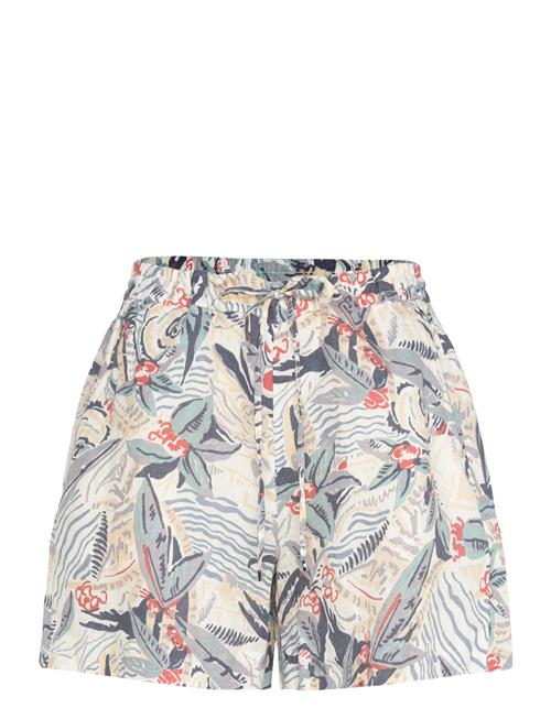 Print Linen Drawcord Short Lauren Ralph Lauren Patterned