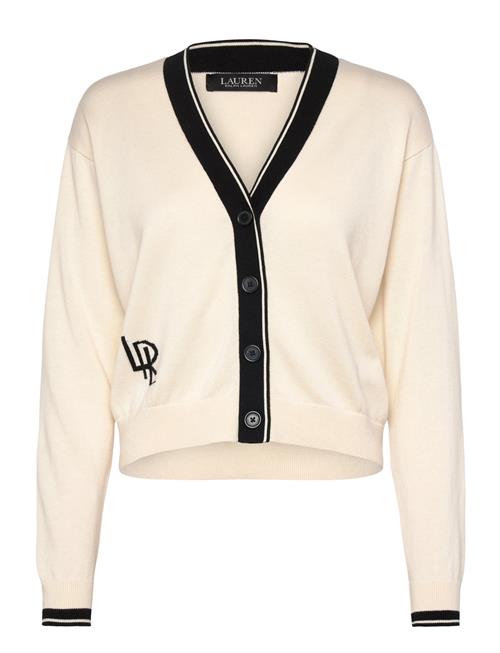 Two-T Cotton-Blend Cardigan Lauren Ralph Lauren White