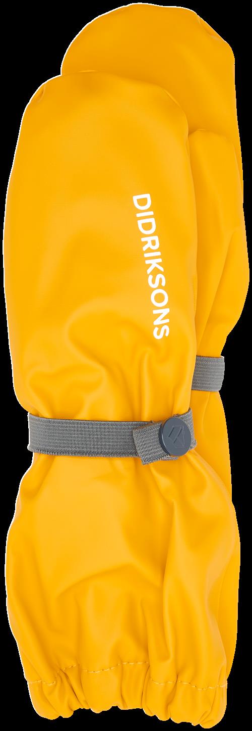 Didriksons Pile-handske Oat Yellow  Oat Yellow-4 Y  Gul  4 år  Unisex