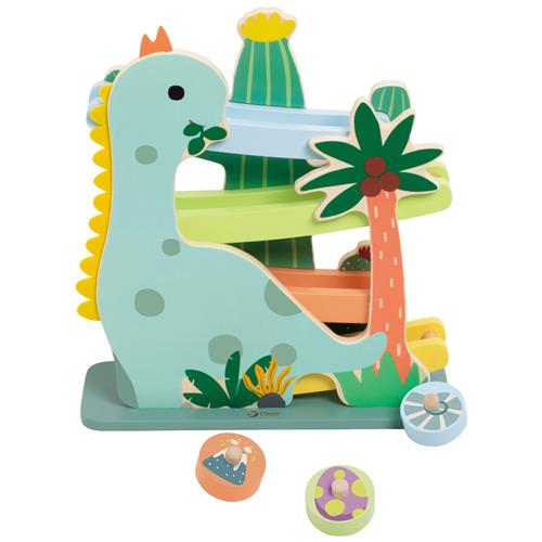 Classic World Dinosaur-rutsjebane Beige  2-6 Y WoodenToys   2-6 år 18 M+ Unisex