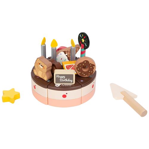 Classic World Chokoladekage Brun  2-6 Y WoodenToys   2-6 år 2 Y+ Unisex