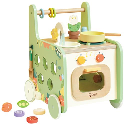 Classic World Køkkenvandrer Green  1-3 Y WoodenToys   1-3 år 1 Y+ Unisex