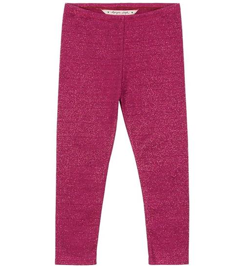 Konges Sløjd Leggings - Roli - Sangria m. Glimmer