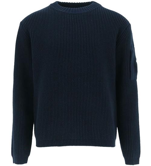 C.P. Company Bluse - Strik - Total Eclipse Blue
