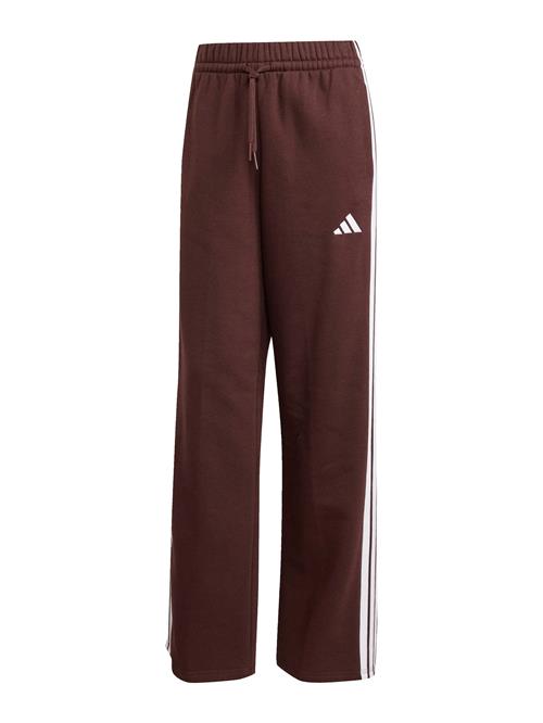 ADIDAS SPORTSWEAR Sportsbukser  mørkebrun / hvid