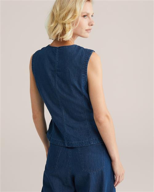 WE Fashion Vest  mørkeblå