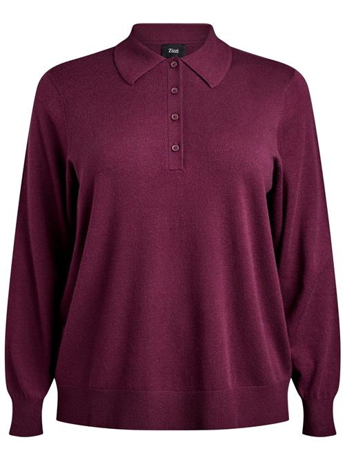 Zizzi Pullover 'Caella'  brombær