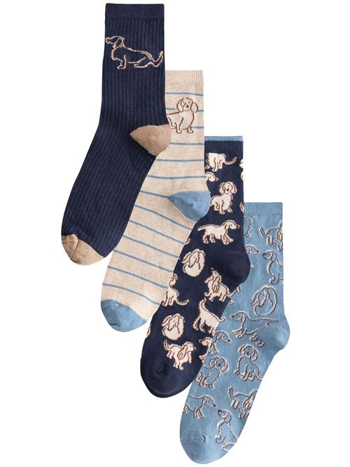 Next Sokker  creme / camel / navy / dueblå
