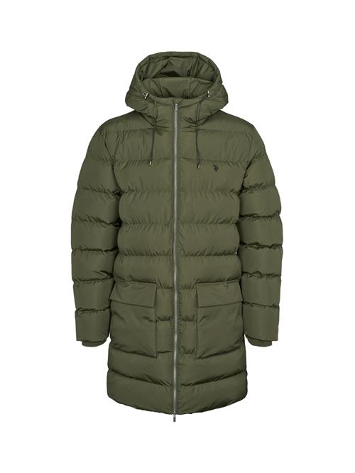 U.S. POLO ASSN. Vinterfrakke 'Albert'  oliven