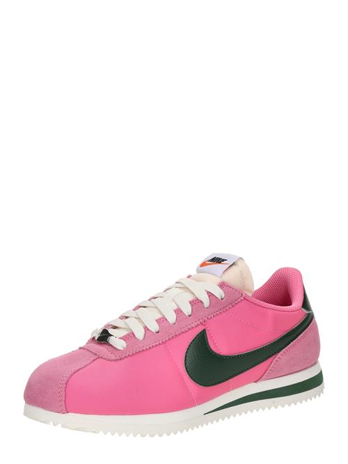 Nike Sportswear Sneaker low 'Cortez'  mørkegrøn / orange / pink / hvid