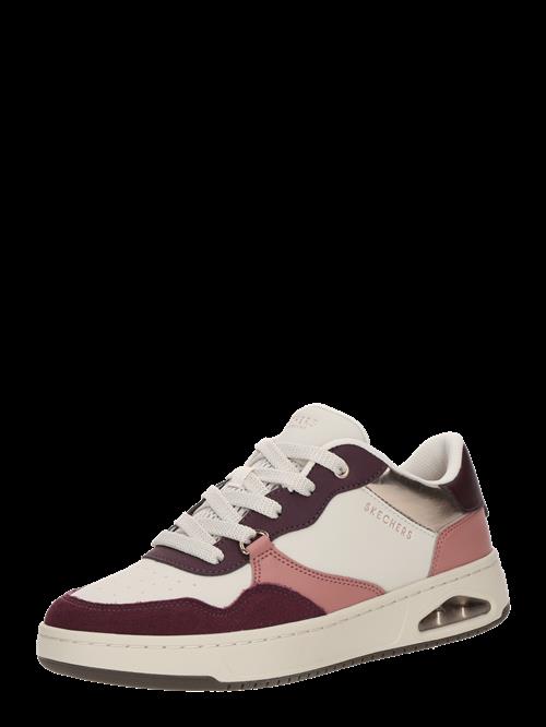 SKECHERS Sneaker low 'UNO CTL'  guld / cyclam / eosin / hvid