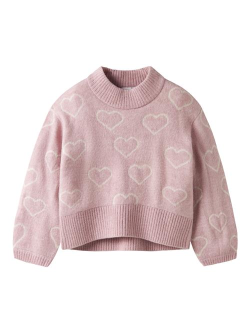 Se NAME IT Pullover  purpur / naturhvid ved About You