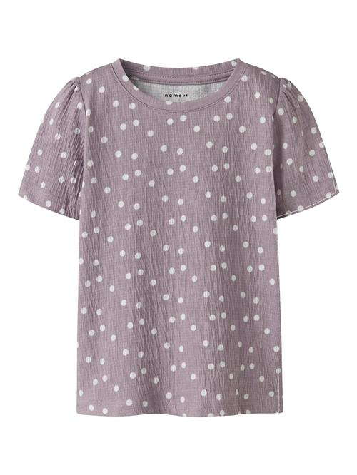 NAME IT Bluser & t-shirts  lilla / offwhite