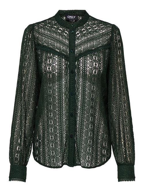 ONLY Bluse 'ONLReba'  mørkegrøn