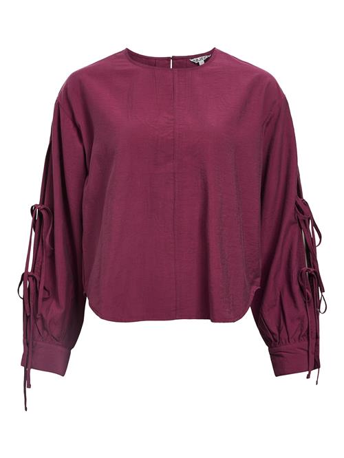 OBJECT Bluse  purpur