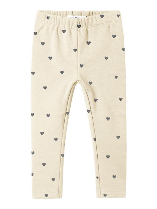 NAME IT Sweat Fleece Leggings Tavina Summer Sand W. Glitter Lava Smoke Hearts