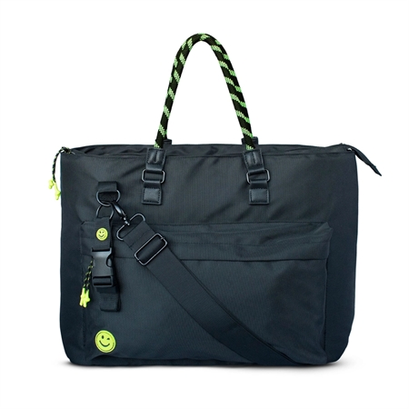 Se FIRMO Skoletaske Tote Bag Black hos SmartKidz