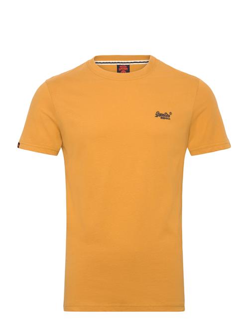 Essential Logo Emb Tee Superdry Yellow