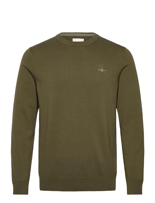 Classic Cotton C-Neck GANT Green