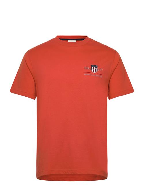 Reg Archive Shield Emb Ss T-Shirt GANT Orange