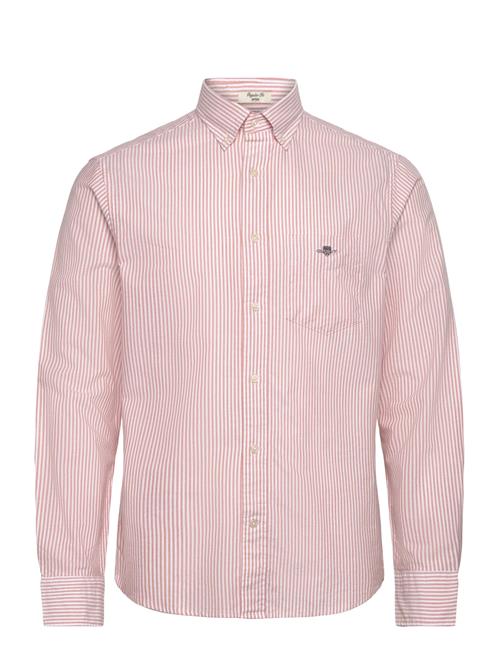 Reg Classic Oxford Stripe Shirt GANT Pink