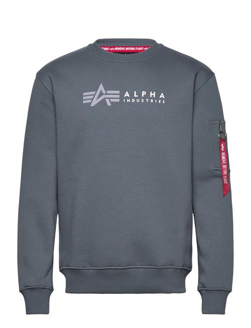 Alpha Label Sweater Alpha Industries Grey