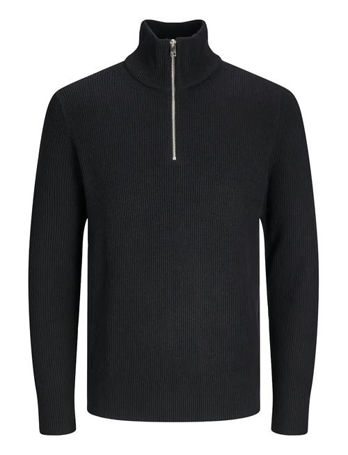 Jack & Jones Jjeperfect Knit Half Zip Sn Jack & J S Black