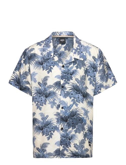 Beach Shirt BOSS Blue