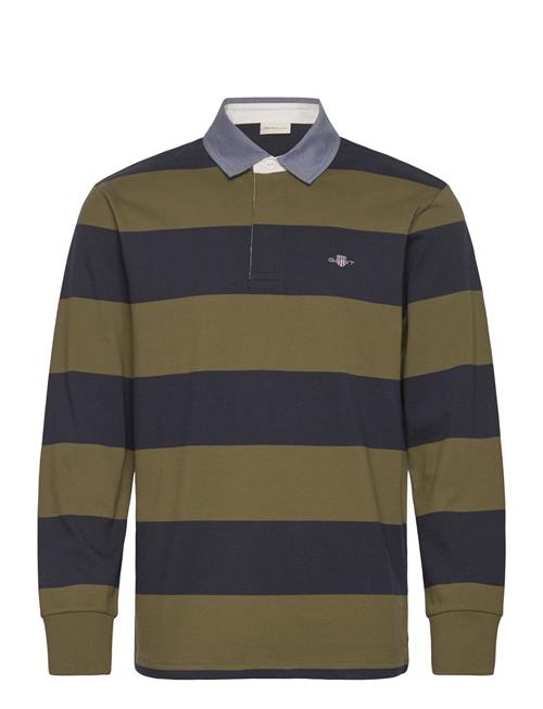 Reg Chambray Stripe Heavy Rugger GANT Khaki