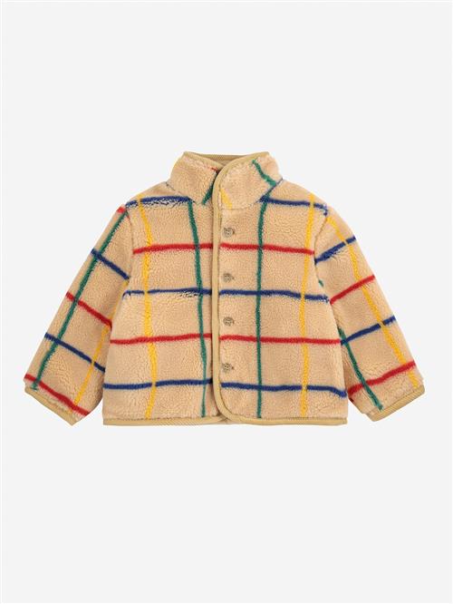 Bobo Choses Jakke Af Fåreskind Offwhite Offwhite 12 Months  Hvid  12 måneder  Unisex