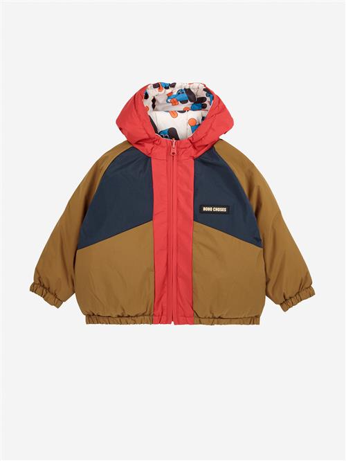 Bobo Choses Doggy Mate All Over Vendbar Jakke Multicolor  Multicolor 12 Months  Brun  12 måneder  Unisex