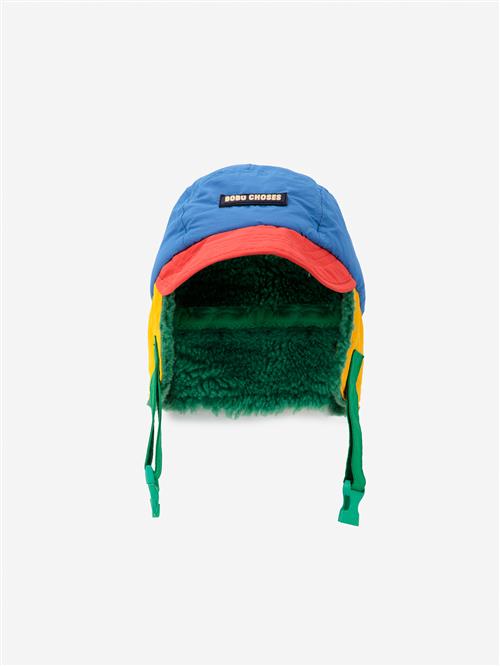 Bobo Choses Bobo Choses Color Block Vinterhue Multicolor  Multicolor 52 cm  Blå  52 cm  mand