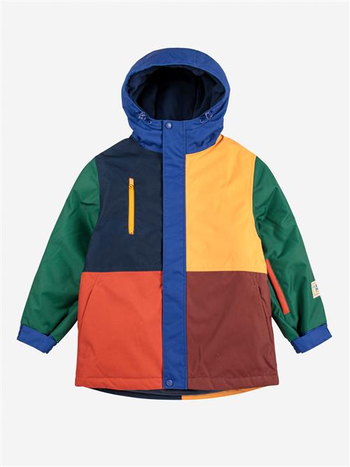 Bobo Choses Bobo Choses Color Block Ski-anorak Multicolor  Multicolor 4-5 Years  Grøn  4-5 år  mand