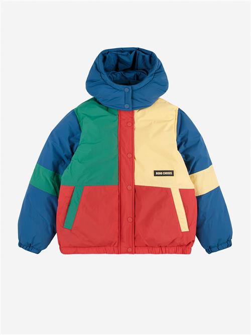 Bobo Choses Bobo Choses Color Block Anorak Multicolor  Multicolor 4-5 Years  Grøn  4-5 år  mand