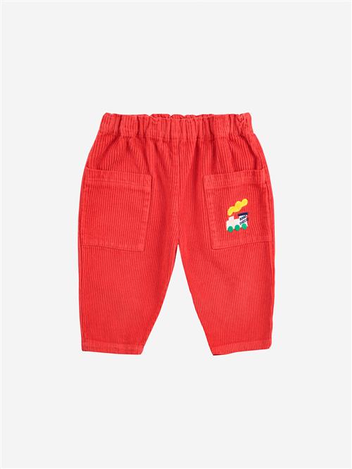Bobo Choses Bobo Choo Choo Fløjlsbukser Red  Red 12 Months  Rød  12 måneder  Unisex