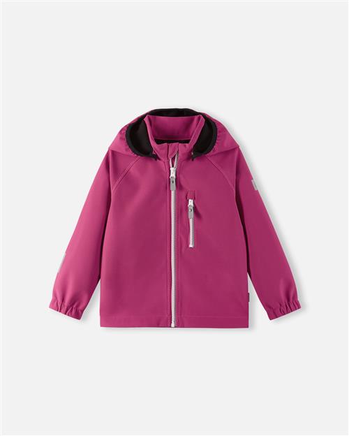 Reima Vantti Softshell Jakke Rosy Berry  Rosy Berry 122 cm  Lyserød  122 cm  Unisex