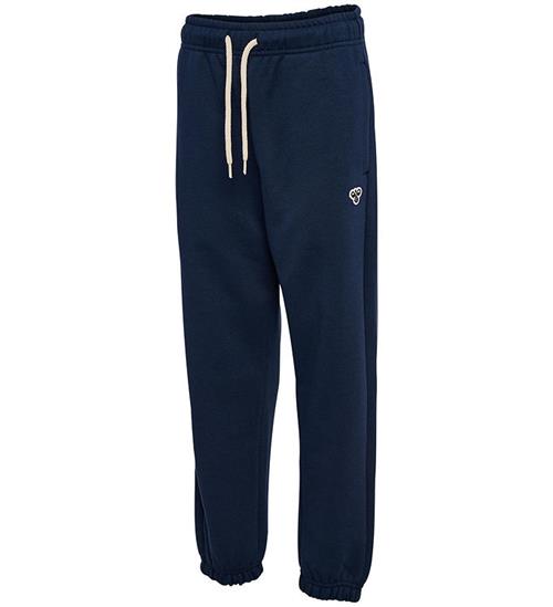 Hummel Sweatpants - HmlJR - Dress Blues m. Logo