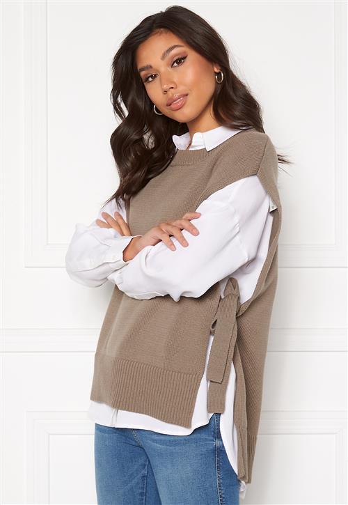 SELECTED Tinka Tie Knit Vest
