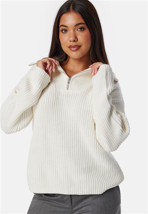 SELECTED Slfbloomie Ls Knit Half Zip